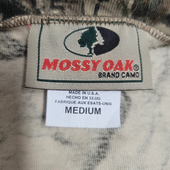 Mossy Oak Vintage Dead Stock Turtleneck Long Sleeve. - Picture 9 of 11